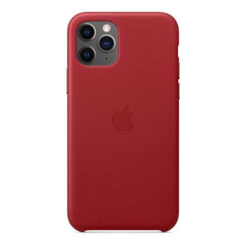 Чехол Apple для iPhone 11 Pro Leather Case - (PRODUCT)RED в Ростелеком