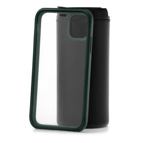 Чехол Apple iPhone 11 Kruche Flexible Side Frame Dark green в Ростелеком