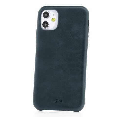 Чехол Apple iPhone 11 Kruche IXSMAXL E02 Leather Dark Blue в Ростелеком