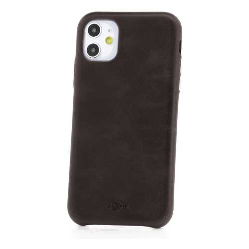 Чехол Apple iPhone 11 Kruche IXSMAXL E02 Leather Dark Brown в Ростелеком