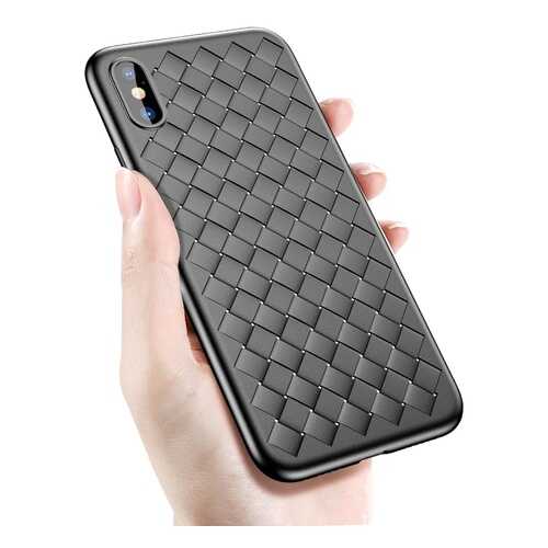 Чехол Baseus BV Weaving для iPhone X/XS Black в Ростелеком