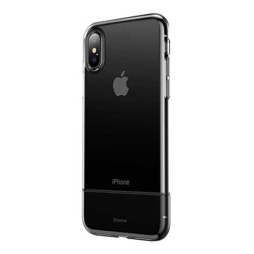 Чехол Baseus Soft And Hard для iPhone X/XS Black в Ростелеком