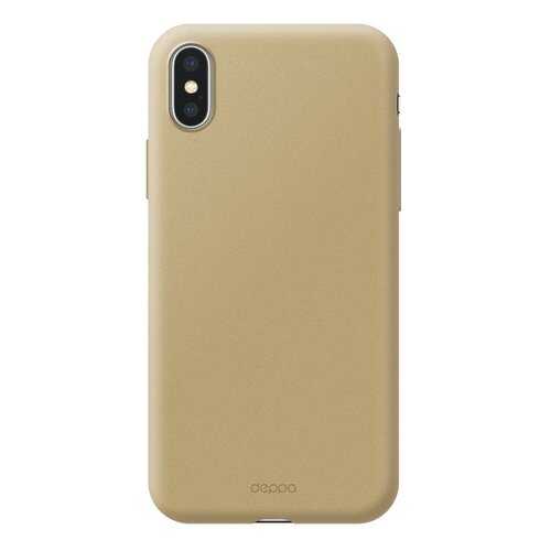 Чехол Deppa Air Case для Apple iPhone X/XS Gold в Ростелеком