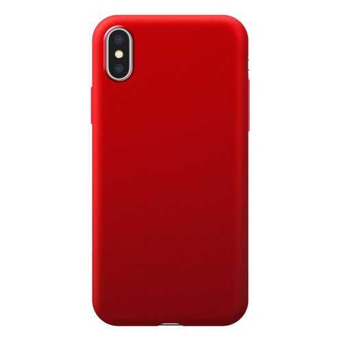 Чехол Deppa Case Silk для Apple iPhone X/XS Metallic Red в Ростелеком