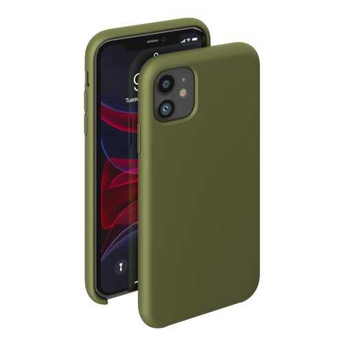 Чехол Deppa Liquid Silicone Case для Apple iPhone 11 Olive в Ростелеком