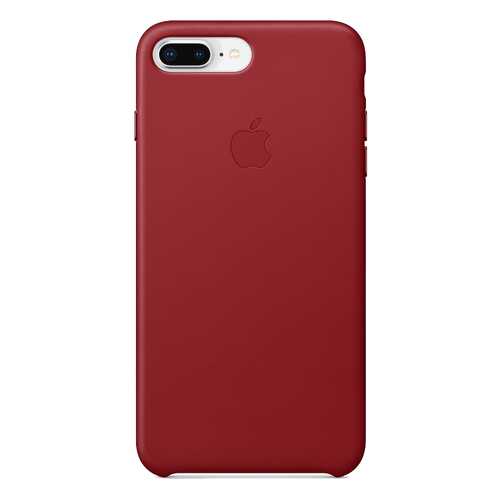 Чехол для сотового телефона Apple iPhone 8 Plus / 7 Plus Leather Case красный MQHN2Z в Ростелеком