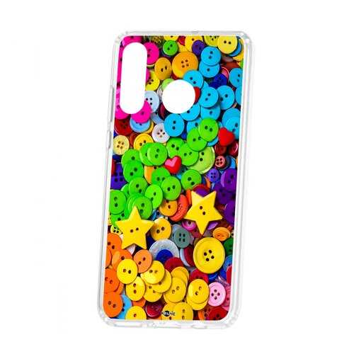 Чехол Huawei P30 Lite Kruche Print Пуговки в Ростелеком