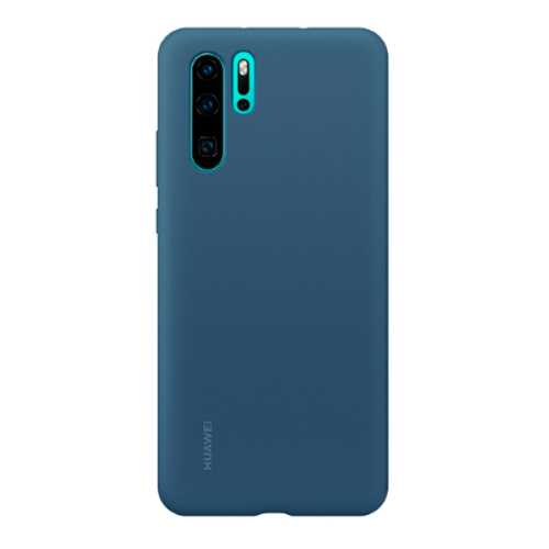 Чехол Huawei Silicon Case для Huawei P30 Pro Blue в Ростелеком