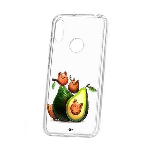 Чехол Huawei Y6 2019 Kruche Print Авокотики в Ростелеком