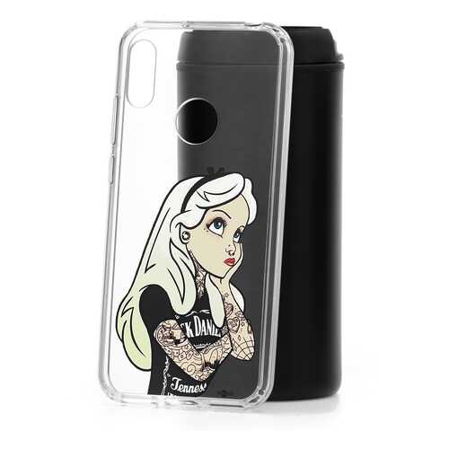 Чехол Huawei Y6 2019 Kruche Print Tattoo Girl в Ростелеком