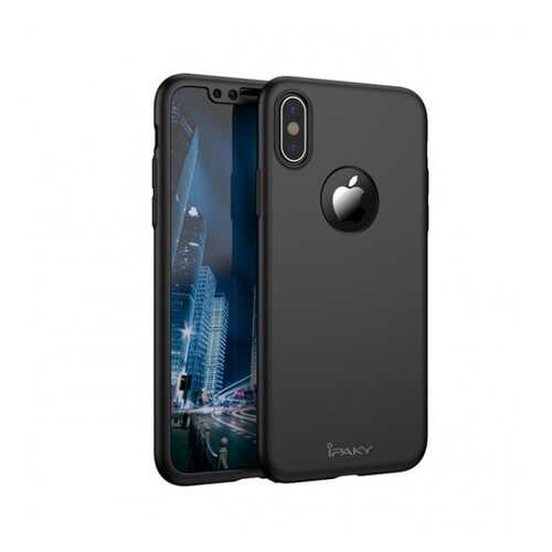 Чехол iPaky 360 градусов для Apple iPhone X Black в Ростелеком