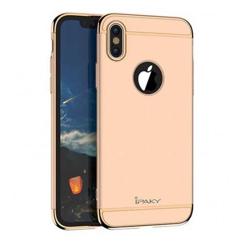 Чехол iPaky Joint Series для Apple iPhone X (5.8) Gold в Ростелеком