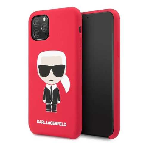 Чехол Karl Lagerfeld Liquid Iconic (KLHCN58SLFKRE) для iPhone 11 Pro (Red) в Ростелеком