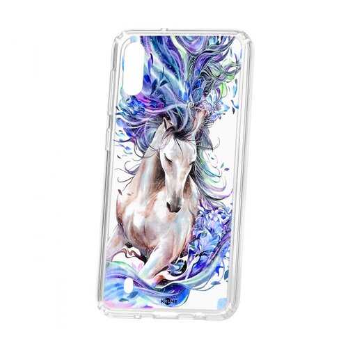 Чехол Kruche для Samsung Galaxy M10 Print Грация в Ростелеком