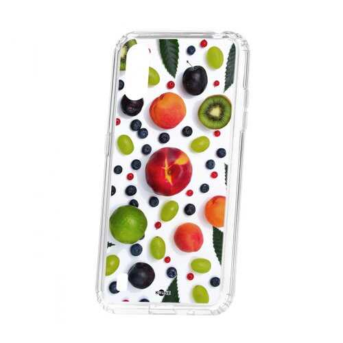 Чехол Kruche Samsung Galaxy A01/A015 Print Fruits в Ростелеком