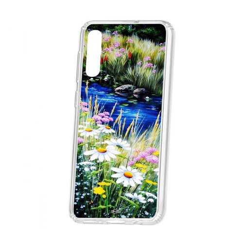 Чехол Kruche Samsung Galaxy A50 2019 Print Ромашки у ручья в Ростелеком