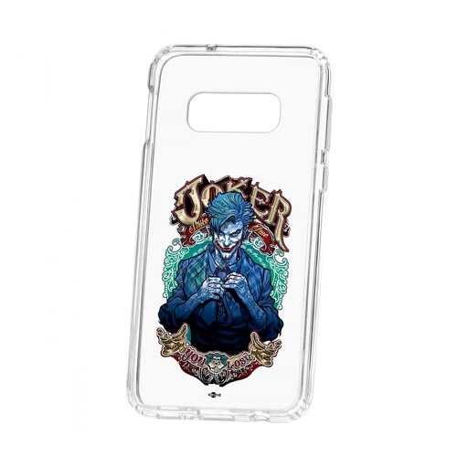 Чехол Kruche Samsung Galaxy S10e Print Джокер в Ростелеком