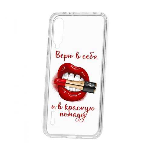 Чехол Kruche Xiaomi Mi A3 Print Red lipstick в Ростелеком