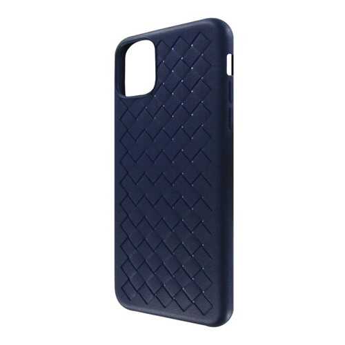 Чехол Krutoff Silicone braided для iPhone 11 Pro Max Blue в Ростелеком