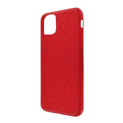 Чехол Krutoff Silicone braided для iPhone 11 Pro Max Red в Ростелеком