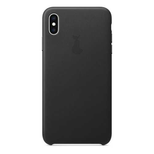 Чехол Leather Case для iPhone XS Max, LCIPXSM-01-BLAC в Ростелеком