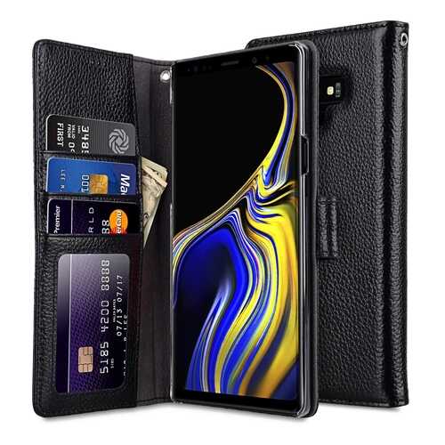 Чехол Melkco для Samsung Galaxy Note 9 - Wallet Book ID Slot Type, Black в Ростелеком