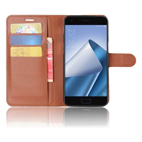 Чехол MyPads для ASUS ZenFone 4 ZE554KL Brown в Ростелеком