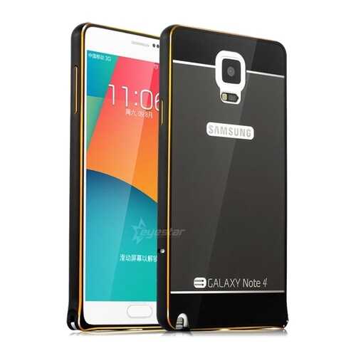 Чехол MyPads для Samsung Galaxy Note 4 Black в Ростелеком