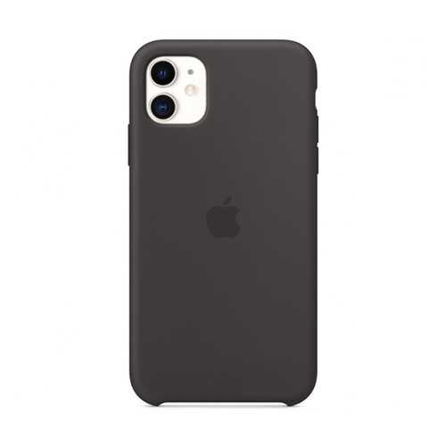 Чехол NoBrand Silicone Case Lux для iPhone 11 Black в Ростелеком