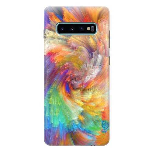 Чехол RE:PA для Samsung Galaxy S10 Plus с принтом Акварельная красота в Ростелеком