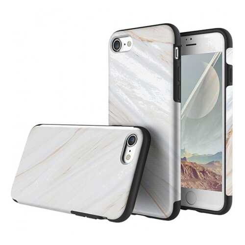 Чехол Rock Origin Series (Textured marble) для Apple iPhone 7/8 White marble в Ростелеком