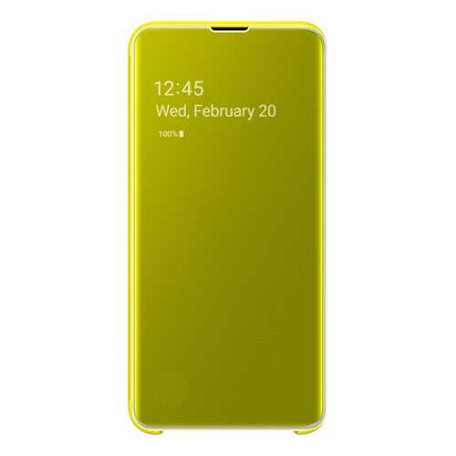 Чехол Samsung Clear View Cover для Galaxy S10E Yellow в Ростелеком