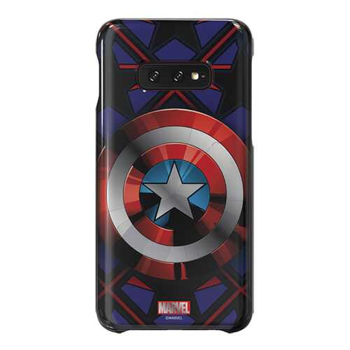 Чехол Samsung для S10E Captain America Blue/Red/White в Ростелеком