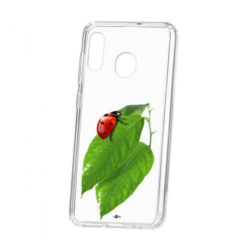 Чехол Samsung Galaxy A20 2019 Kruche Print Ladybug в Ростелеком