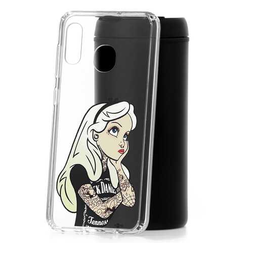 Чехол Samsung Galaxy A20 2019 Kruche Print Tattoo Girl в Ростелеком