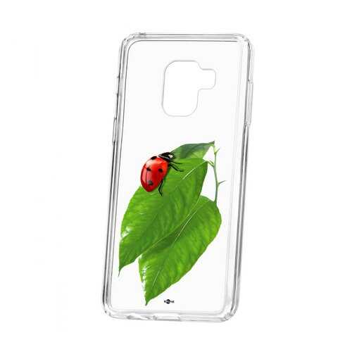 Чехол Samsung Galaxy A8 2018 (A530) Kruche Print Ladybug в Ростелеком