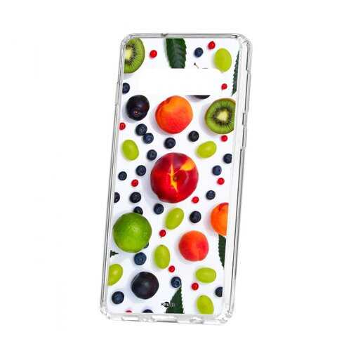 Чехол Samsung Galaxy S10 Kruche Print Fruits в Ростелеком