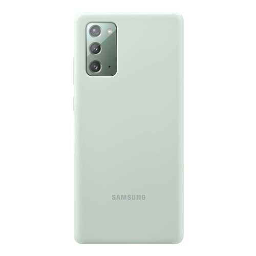 Чехол Samsung Silicone Cover для Samsung Note 20 Mint в Ростелеком