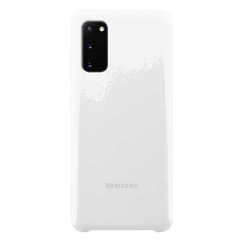 Чехол Samsung Silicone Cover X1 для Galaxy S20 White в Ростелеком