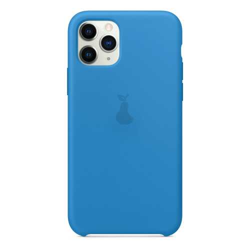 Чехол Silicone Case для iPhone 11 Pro Max Премиум, голубой, SCPQIP11PM-12-SURF в Ростелеком