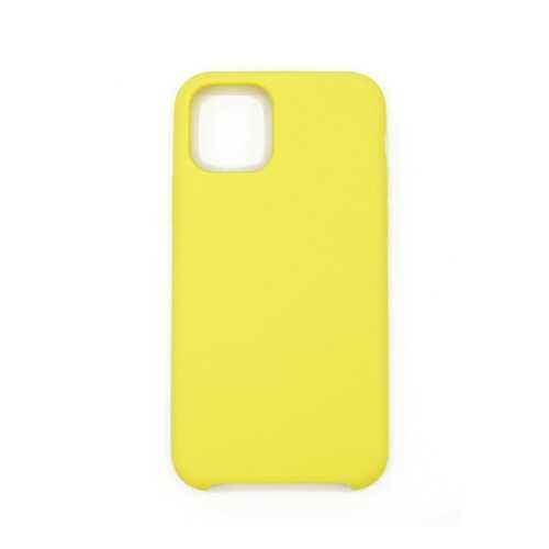 Чехол Silicone case для iPhone 11 Yellow в Ростелеком