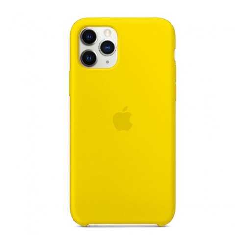 Чехол Silicone Case Lux для iPhone 11Pro Yellow в Ростелеком