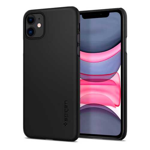 Чехол Spigen Thin Fit 076CS27178 для iPhone 11 Black в Ростелеком