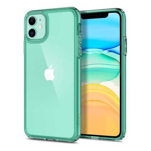 Чехол Spigen Ultra Hybrid (ACS00406) для iPhone 11 (Green) в Ростелеком