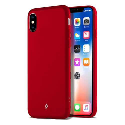 Чехол Ttec для Iphone X AirFlex Red в Ростелеком