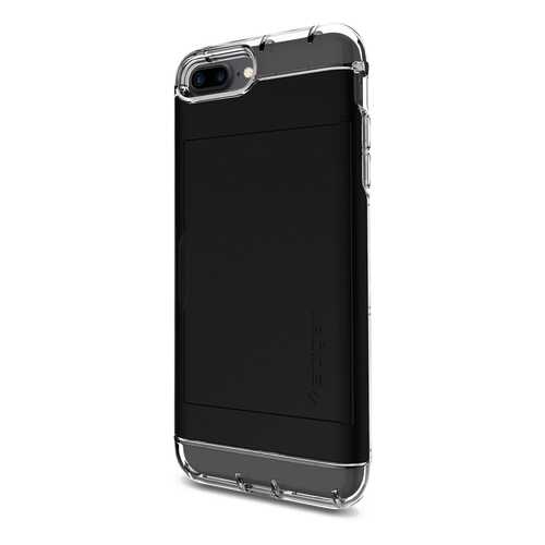 Чехол-визитница Spigen Crystal Wallet для Apple iPhone 7 Plus/8 Plus Black (043CS20986) в Ростелеком