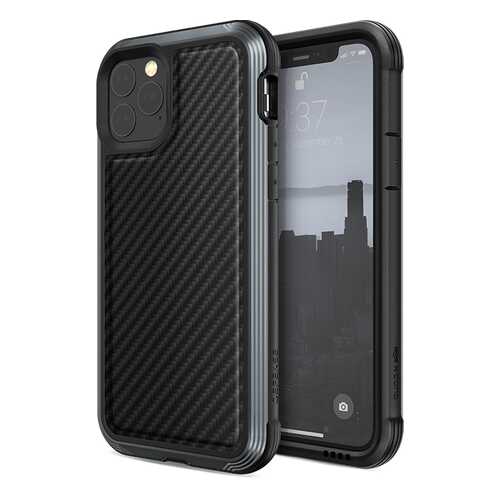 Чехол X-Doria Defense Lux для Apple iPhone 11 Pro Black в Ростелеком