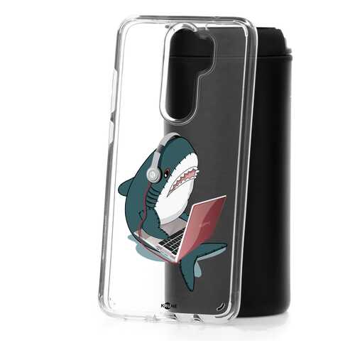 Чехол Xiaomi Redmi Note 8 Pro Kruche Print Акула в Ростелеком