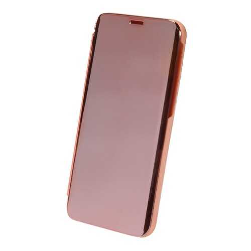 Чехол Zibelino Clear View для Samsung A80/ A90 Gold/Pink в Ростелеком