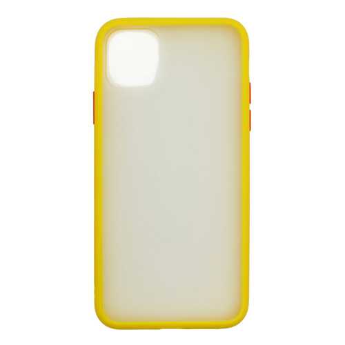 Чехол Zibelino Plastic Matte для Apple iPhone 11 Pro Max Yellow в Ростелеком